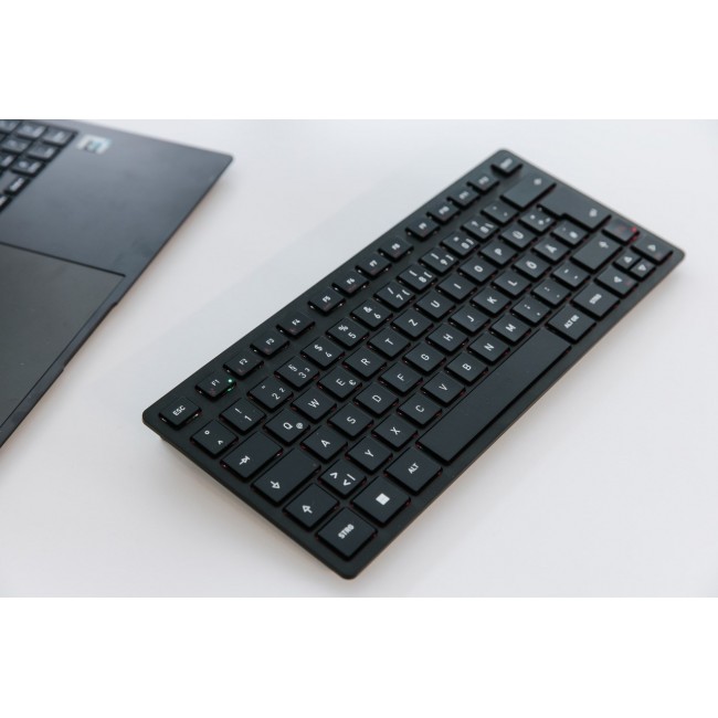 CHERRY KW 9200 MINI keyboard Universal USB + RF Wireless + Bluetooth QWERTZ German Black CHERRY KW 9200 MINI keyboard Universal USB + RF Wireless + Bluetooth QWERTZ German Black