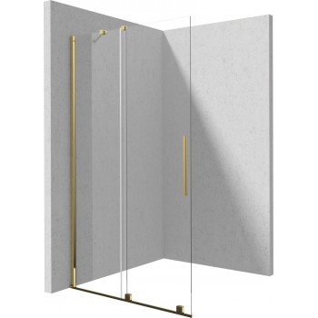 Walk-in shower wall 80 cm - sliding