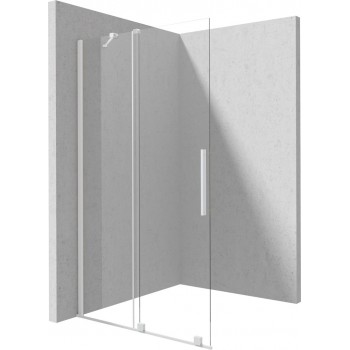 Walk-in shower wall 80 cm - sliding