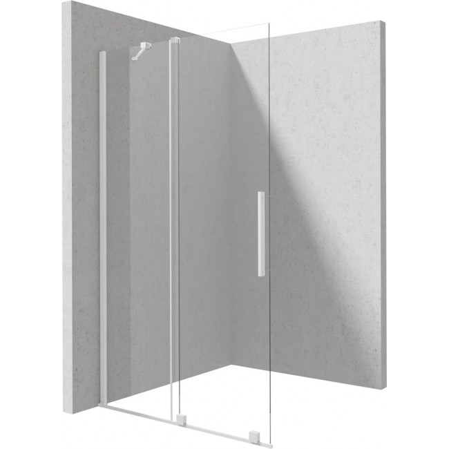 Walk-in shower wall 80 cm - sliding Walk-in shower wall 80 cm - sliding