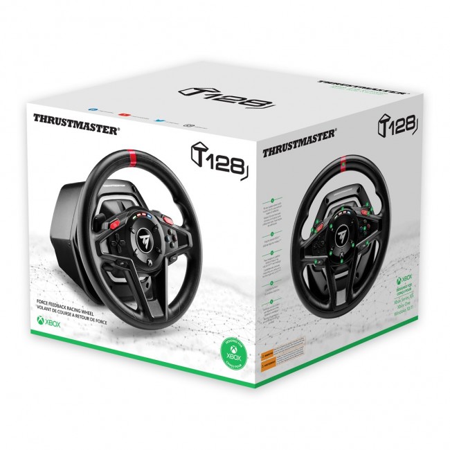 ThrustMaster T128 - rat og pedalsat - ThrustMaster T128 - rat og pedalsat -