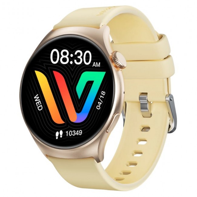 Weofly Curve Smartwatch - Multifunction Watch Bluetooth 5.3 Gold Weofly Curve Smartwatch - Multifunction Watch Bluetooth 5.3 Gold