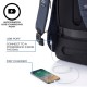 XD DESIGN ANTI-THEFT BACKPACK BOBBY HERO SMALL NAVY P/N: P705.705 XD DESIGN ANTI-THEFT BACKPACK BOBBY HERO SMALL NAVY P/N: P705.705
