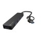 NATEC HUB USB-C 3.0 MAYFLY 4-PORTS + USB-A ADAPTER