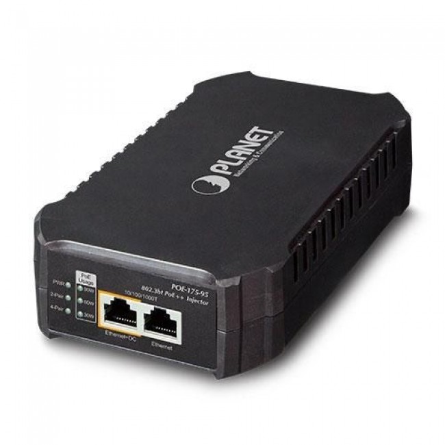 PLANET POE-175-95 network splitter Power over Ethernet (PoE) Black PLANET POE-175-95 network splitter Power over Ethernet (PoE) Black