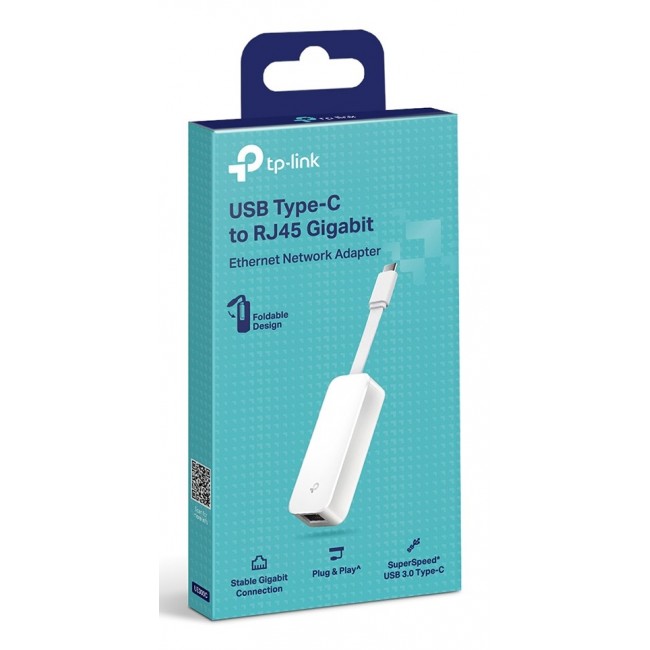 TP-Link USB Type-C to RJ45 Gigabit Ethernet Network Adapter