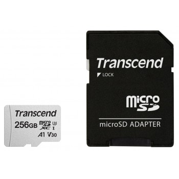 Transcend microSD Card SDXC 300S 256GB with Adapter