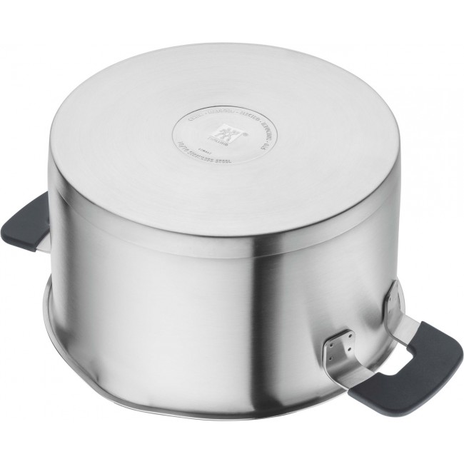 ZWILLING SIMPLIFY 66870-005-0 Pots set Stainless steel 5 pcs. Silver Black ZWILLING SIMPLIFY 66870-005-0 Pots set Stainless steel 5 pcs. Silver Black