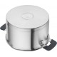 ZWILLING SIMPLIFY 66870-005-0 Pots set Stainless steel 5 pcs. Silver Black ZWILLING SIMPLIFY 66870-005-0 Pots set Stainless steel 5 pcs. Silver Black