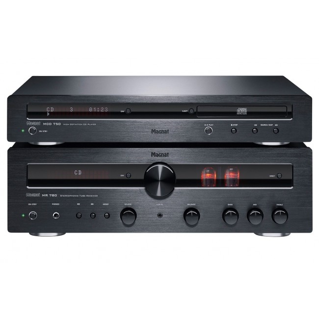 MAGNAT MR 780 Hybrid Stereo amplifier Black MAGNAT MR 780 Hybrid Stereo amplifier Black