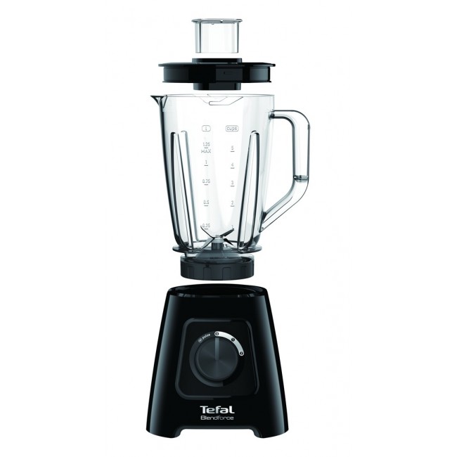Tefal BlendForce II BL4208 blender 1.25 L Tabletop blender 600 W Black Tefal BlendForce II BL4208 blender 1.25 L Tabletop blender 600 W Black