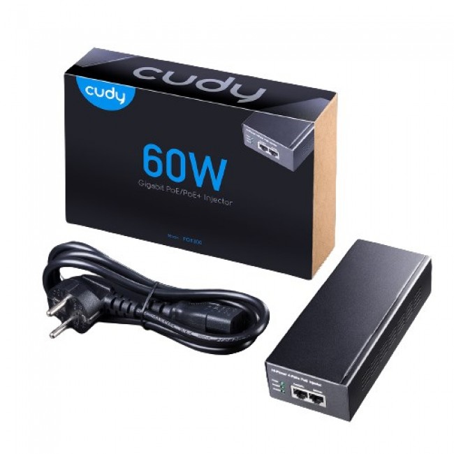 PoE+/PoE Injector Cudy Gigabit 60W PoE+/PoE Injector Cudy Gigabit 60W