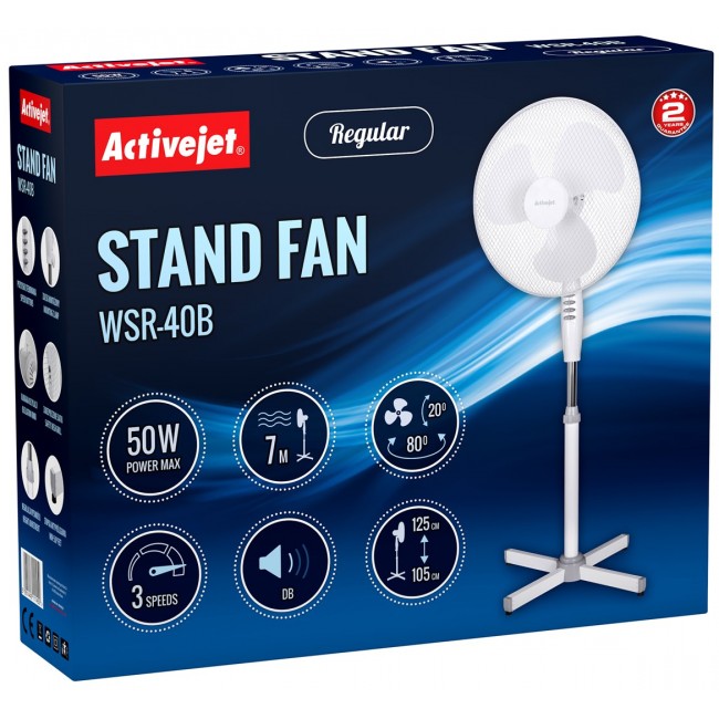 Activejet Regular WSR-40B stand fan Activejet Regular WSR-40B stand fan