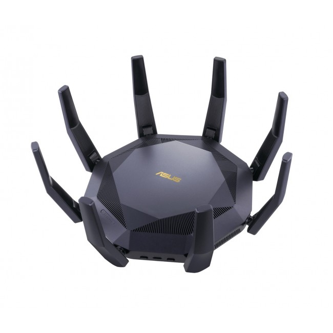 ASUS RT-AX89X AX6000 AiMesh wireless router Ethernet Dual-band (2.4 GHz / 5 GHz) Black