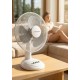 Esperanza EHF003WE, 12'' desk fan, White and Gray