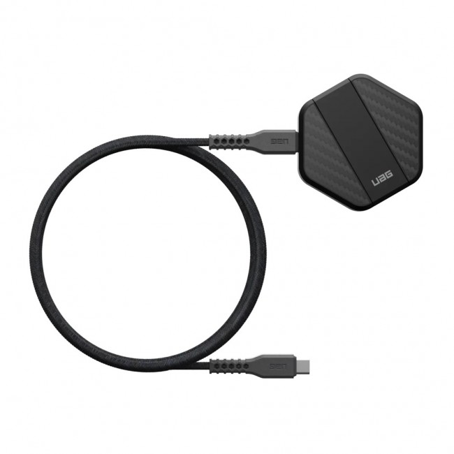 Urban Armor Gear 9B4410114042 mobile device charger Universal Black USB Wireless charging Indoor