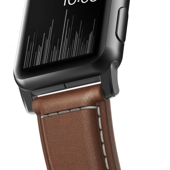 Nomad NM1A4RBT00 smart wearable accessory Band Brown Leather