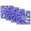 HYTE FAN- -FA12-TM-4 computer cooling system Processor 12 cm Violet 4 pc(s)