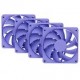 HYTE FAN- -FA12-TM-4 computer cooling system Processor 12 cm Violet 4 pc(s)