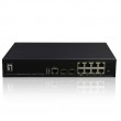 LevelOne KILBY 10-Port L2 Managed Gigabit PoE Switch, 2 x SFP, 802.3at/af PoE, 125W, 8 PoE Outputs LevelOne KILBY 10-Port L2 Managed Gigabit PoE Switch, 2 x SFP, 802.3at/af PoE, 125W, 8 PoE Outputs