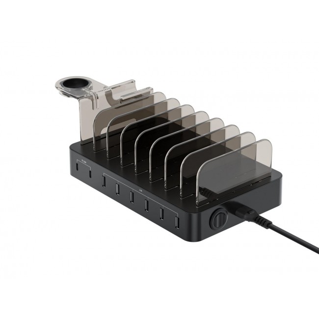 Conceptronic OZUL 8-Port 75W USB PD Charging Station Conceptronic OZUL 8-Port 75W USB PD Charging Station