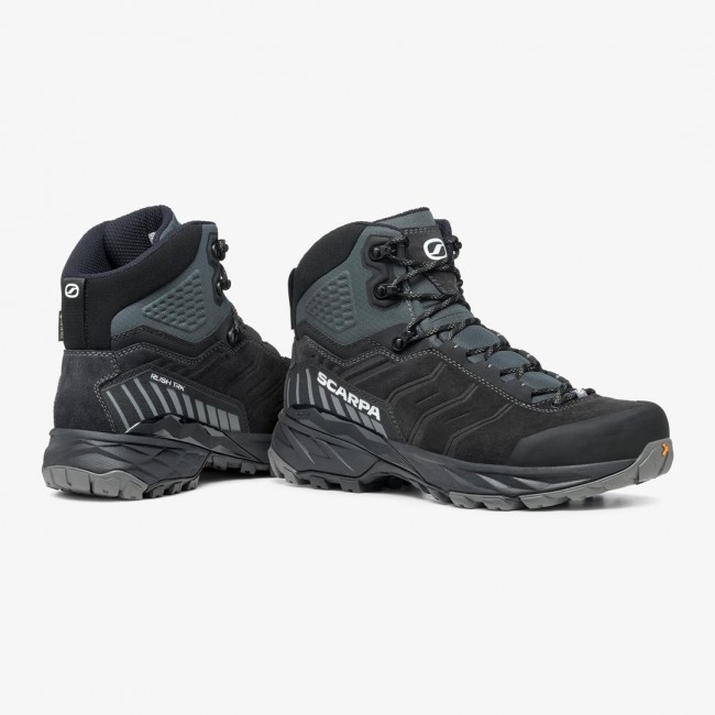 Scarpa RUSH TRK GTX, 45.5, Dark Anthracite - Black