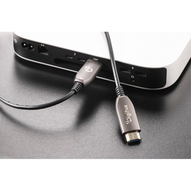 Digitus HDMI AOC hybrid fiber optic cable, UHD 8K, 70 m