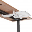 Maclean under-desk keyboard holder, adjustable, max. 5kg, white, MC-156 W Maclean under-desk keyboard holder, adjustable, max. 5kg, white, MC-156 W