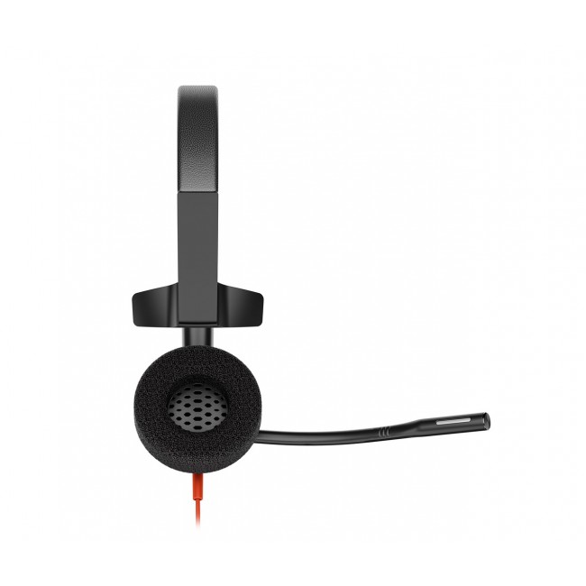 HP Poly Blackwire 3310 Monaural Microsoft Teams Certified USB-C Headset +USB-C/A Adapter