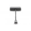 Digitus USB Type-C 4 K 2-in-1 Mini DisplayPort + VGA Graphics Adapter