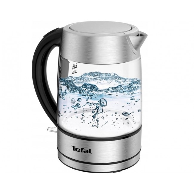 Tefal KI772D electric kettle 1.7 L 2400 W Stainless steel, Transparent