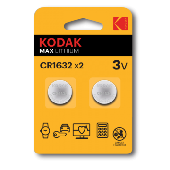 Kodak CR1632 Single-use battery Lithium