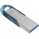 SanDisk Ultra Flair USB flash drive 128 GB USB Type-A 3.2 Gen 1 (3.1 Gen 1) Blue, Silver SanDisk Ultra Flair USB flash drive 128 GB USB Type-A 3.2 Gen 1 (3.1 Gen 1) Blue, Silver