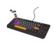 GENESIS Thor 230 TKL keyboard Gaming USB + RF Wireless + Bluetooth QWERTY Black, Grey, Orange