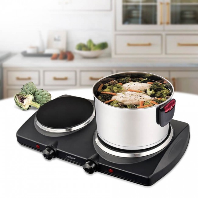 Electric double burner stove MR-773-2 MAESTRO Electric double burner stove MR-773-2 MAESTRO