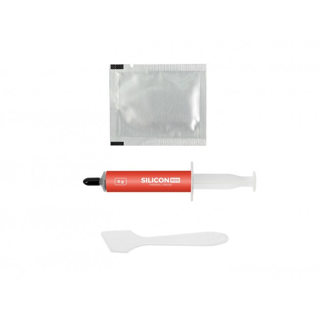 GENESIS Silicon 900 heat sink compound Thermal paste 12.8 W/m K 8 g GENESIS Silicon 900 heat sink compound Thermal paste 12.8 W/m K 8 g