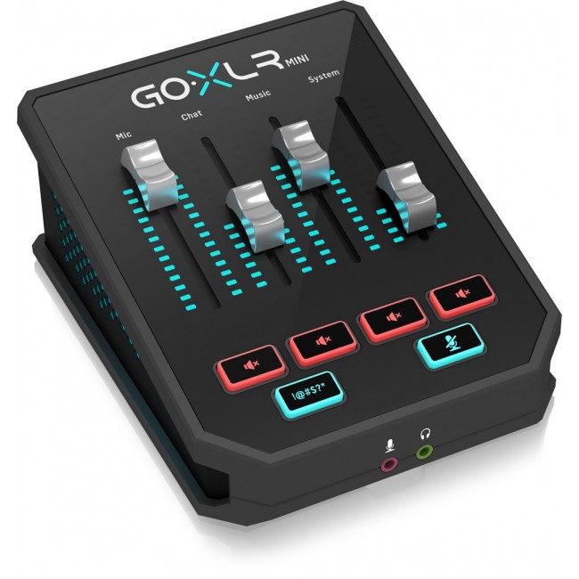 TC Helicon Go XLR Mini - mixer and audio interface TC Helicon Go XLR Mini - mixer and audio interface