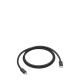 Apple MC9C4ZM/A Thunderbolt cable 1 m 120 Gbit/s Black