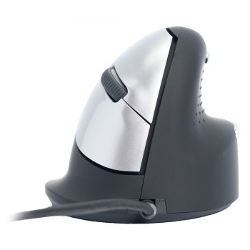 R-Go Tools Ergonomic mouse R-Go HE Break with break software, large (hand size 185 mm), right-handed, Wired, black