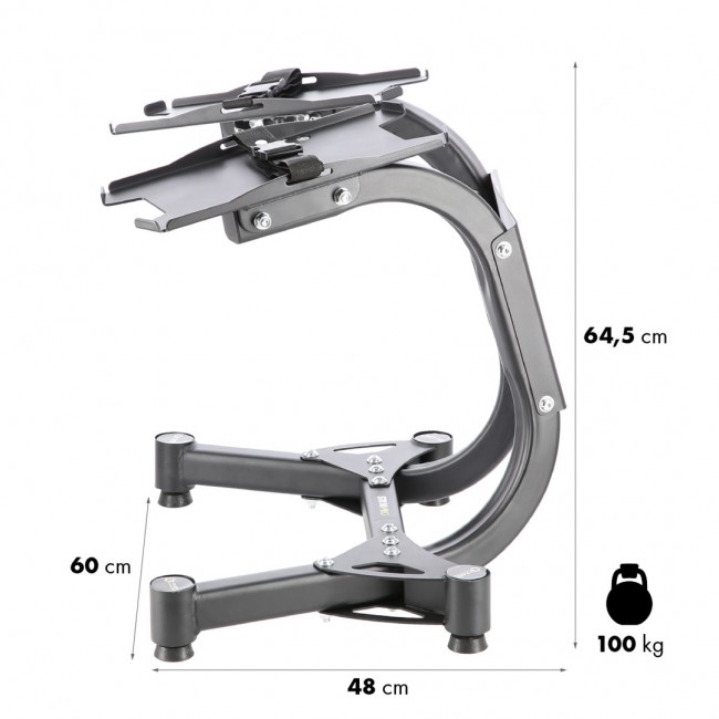 ADJUSTABLE DUMBBELL RACK HMS PREMIUM STR10 PRO