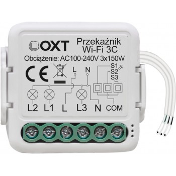 OXT module mini relay 3 circuits WiFi TUYA
