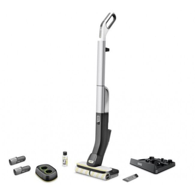 K rcher FC 4-4 1.056-400.0 Stick vacuum Battery Dry&wet Bagless Black, Grey 2.5 Ah K rcher FC 4-4 1.056-400.0 Stick vacuum Battery Dry&wet Bagless Black, Grey 2.5 Ah