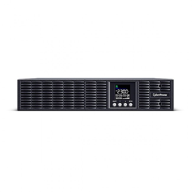 CyberPower OLS3000ERT2UA uninterruptible power supply (UPS) Double-conversion (Online) 3 kVA 2700 W 10 AC outlet(s) CyberPower OLS3000ERT2UA uninterruptible power supply (UPS) Double-conversion (Online) 3 kVA 2700 W 10 AC outlet(s)