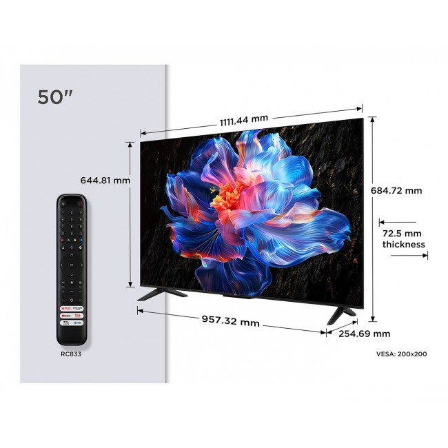 TCL 50P69K TV 127 cm (50