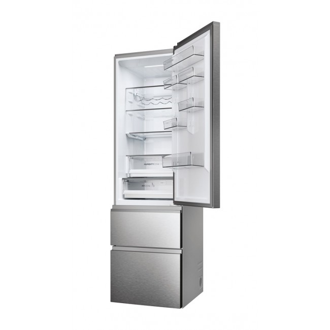 Haier 3D 60 Serie 5 HTW5620DNMG Freestanding 414 L D Silver