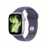 Apple Watch Series 11 GPS 42mm Silver Aluminium Case with Purple Fog Sport Band - S/M