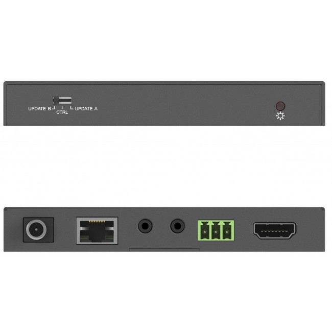 PureTools PT-HDBT-200 AV extender AV transmitter & receiver Black