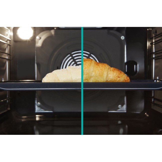 Gorenje GECS6B70CLI Freestanding cooker Ceramic hob Beige