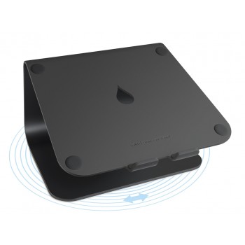 Rain Design mStand360 - drehbarer Aluminium Stand f r MacBooks Notebooks bis 15 zoll Laptop stand Black 38.1 cm (15