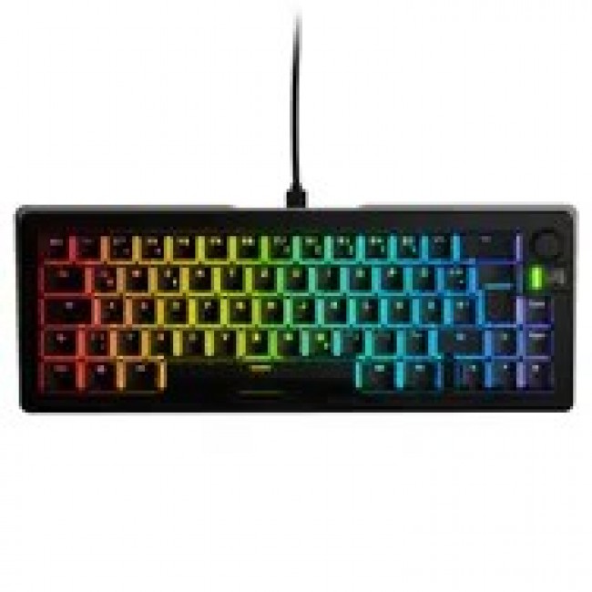 Glorious GMMK 3 65% Custom Gaming Keyboard - Pre-Built, ISO (DE), Fox Switches, Black Glorious GMMK 3 65% Custom Gaming Keyboard - Pre-Built, ISO (DE), Fox Switches, Black